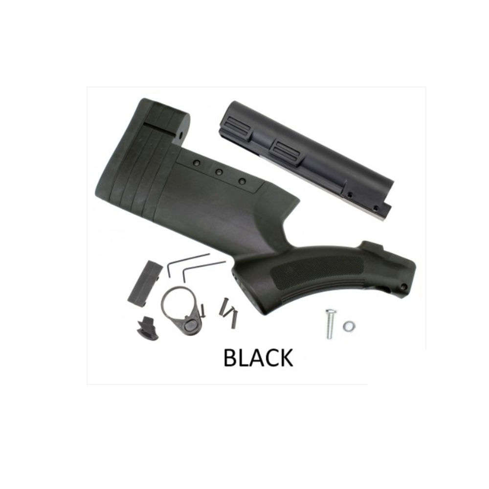 Grips Pads Stocks Thordsen Customs 4.50" CARBINE STOCK WITH STANDARD BTC BLACK • Model: 4.50"